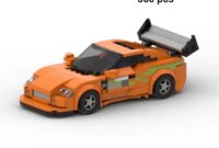 City Speed Champion Sports Car Building Blocks Technique Car Carro ...