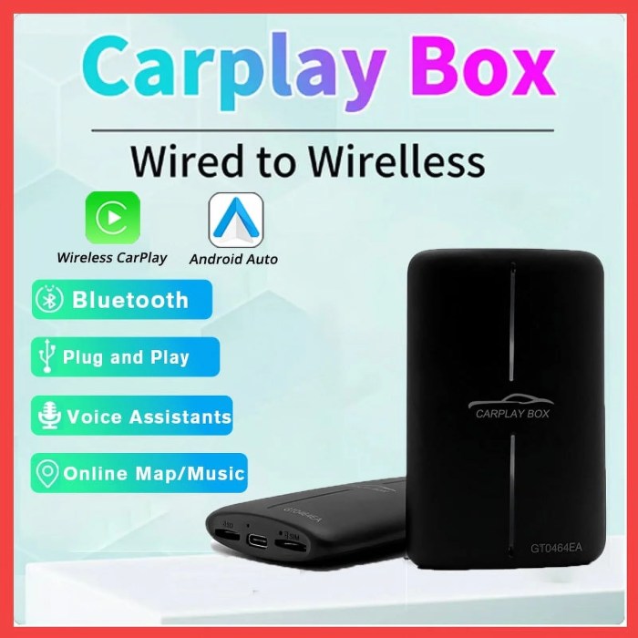 Wireless Apple CarPlay adapter