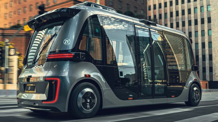 ZF Unveils Autonomous Electric Shuttle With 80 Mile Range | Carscoops ZF Unveils Autonomous Electric Shuttle With 80 Mile Range | Carscoops