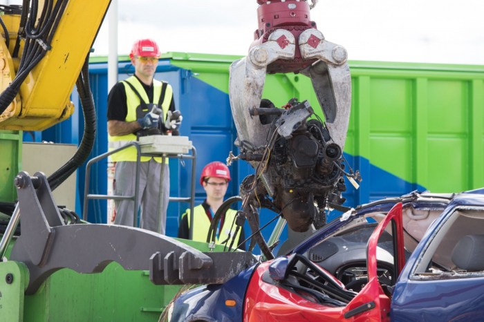 Recycled plastics in vehicles