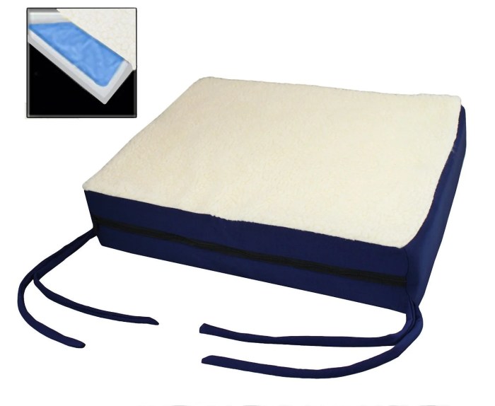 Memory foam seat cushion
