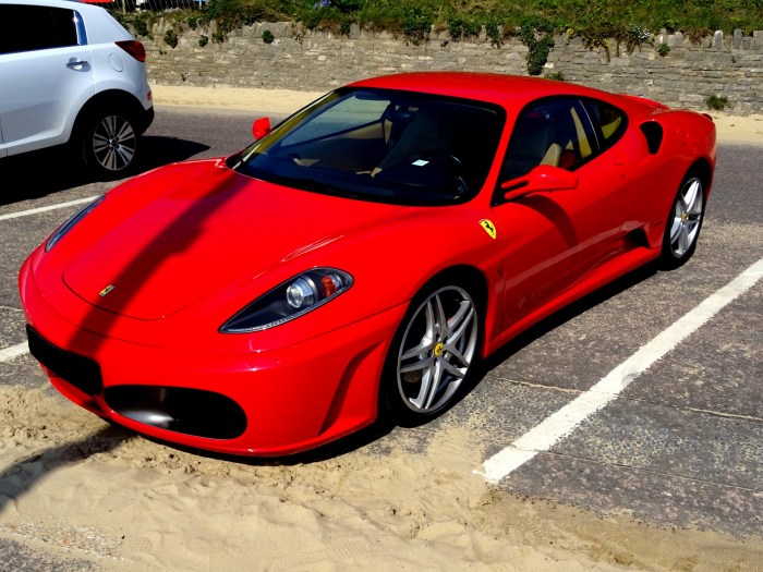 Red Ferrari Super Car Free Stock Photo - Public Domain Pictures Car for seniors
