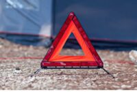 Roadside emergency triangle